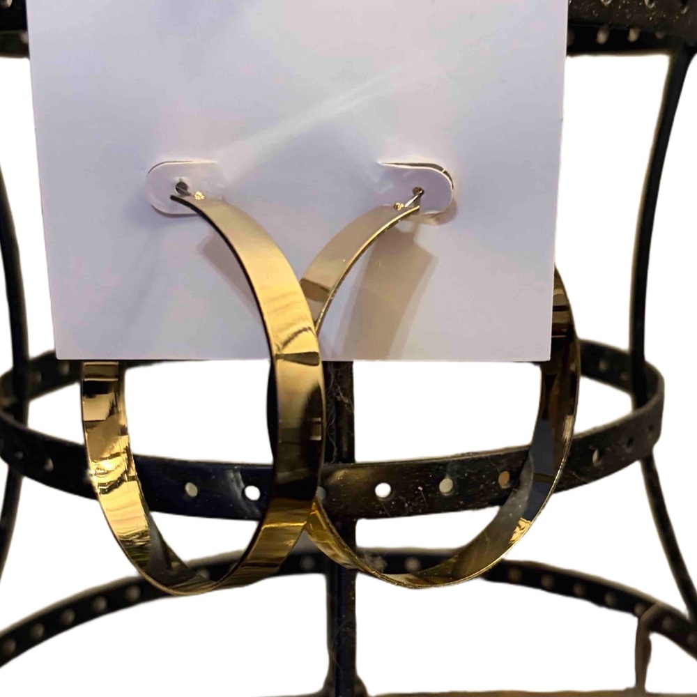 Elegant Gold Hoop Earrings